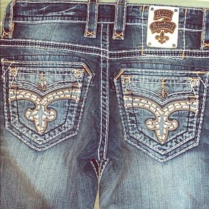 Rock Revival Jeans “Stellan” Straight Leg Size 31